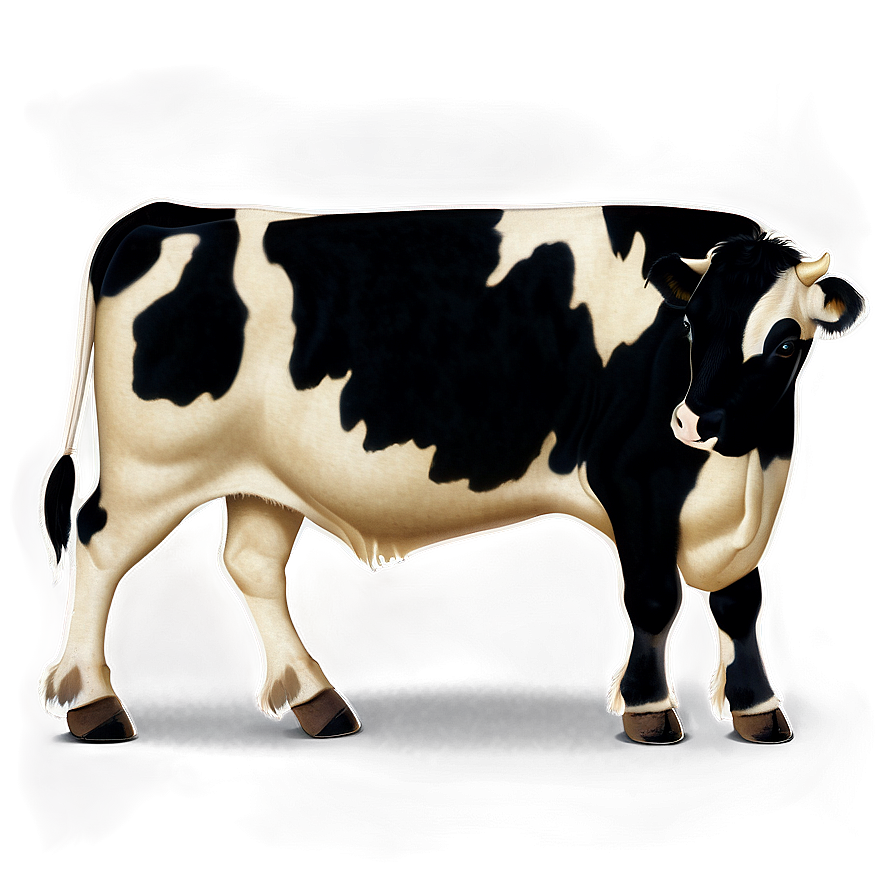 Vintage Cow Spots Print Png 54 PNG image