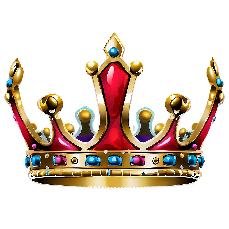 Vintage Crown Artwork Png Ygb PNG image