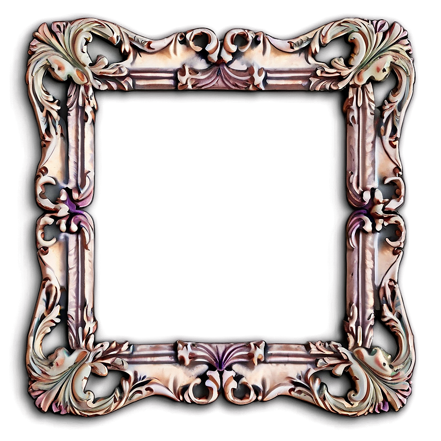 Vintage Cute Frame Png 70 PNG image