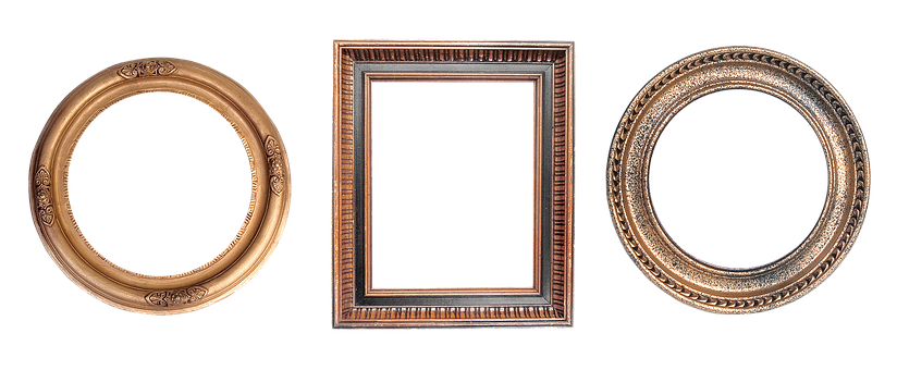 Vintage Decorative Frames Collection PNG image