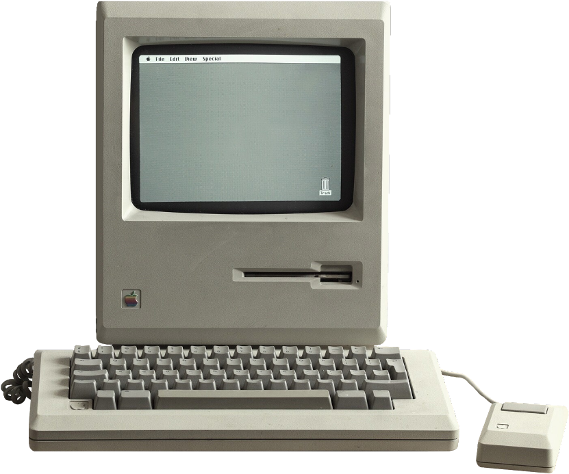 Vintage Desktop Computer PNG image