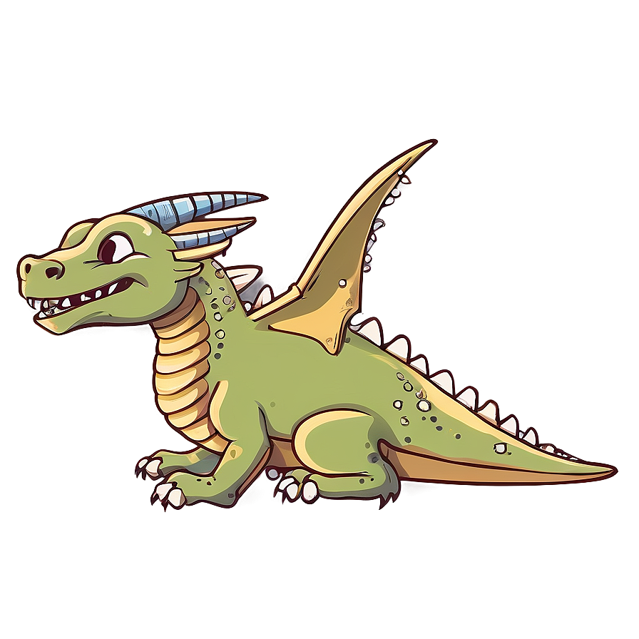 Vintage Dragon Sketch Png 37 PNG image