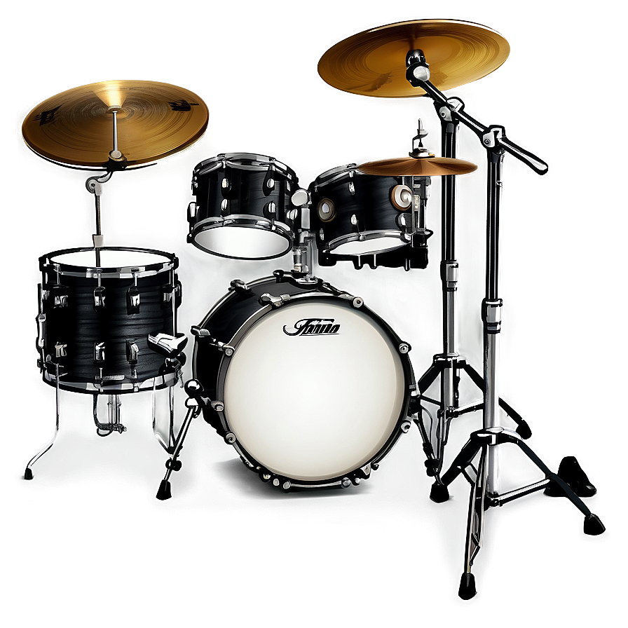 Vintage Drum Kit Png 06212024 PNG image