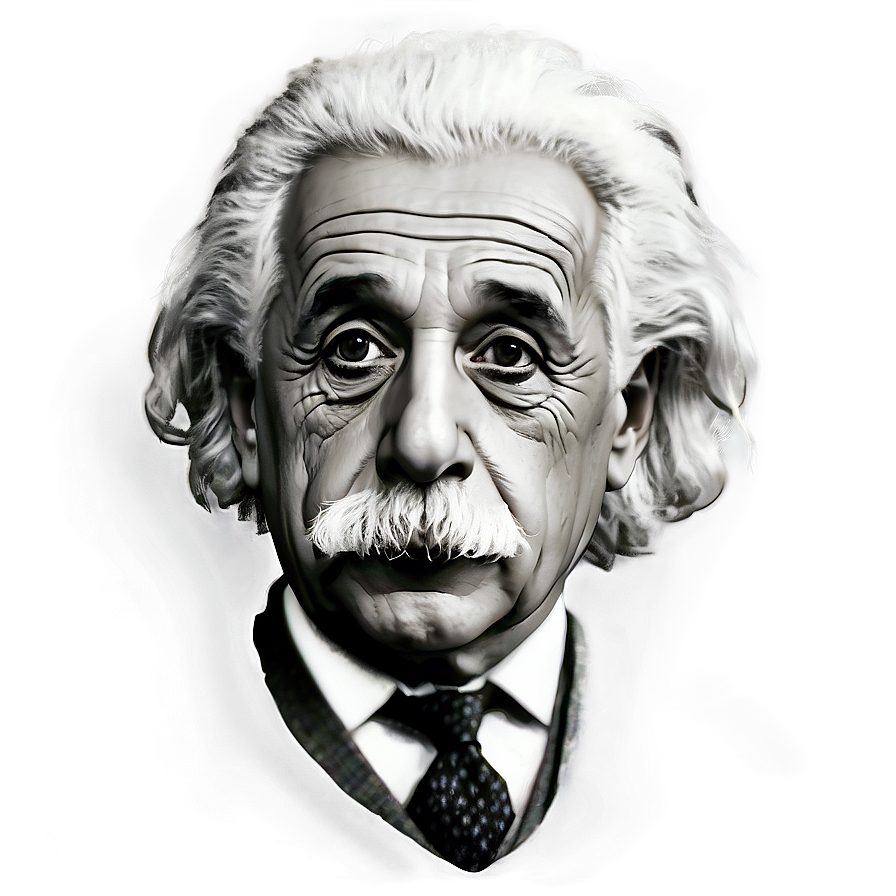 Vintage Einstein Photo Png 49 PNG image