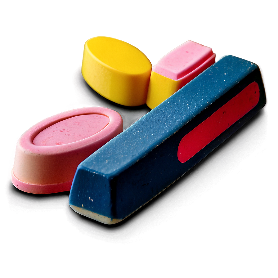 Vintage Eraser Collection Png 05252024 PNG image