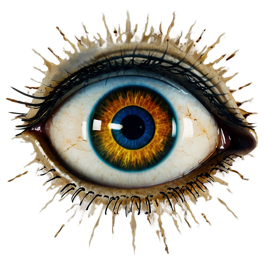 Vintage Eye Poster Png Goy PNG image