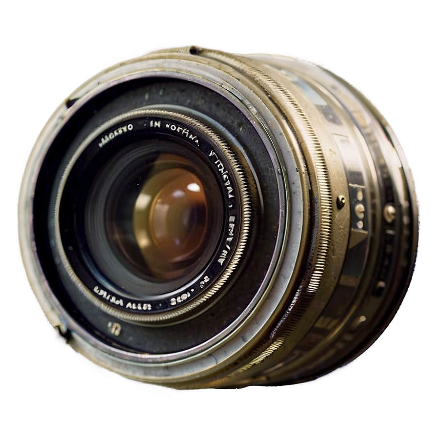 Vintage Film Camera Lens Png 34 PNG image