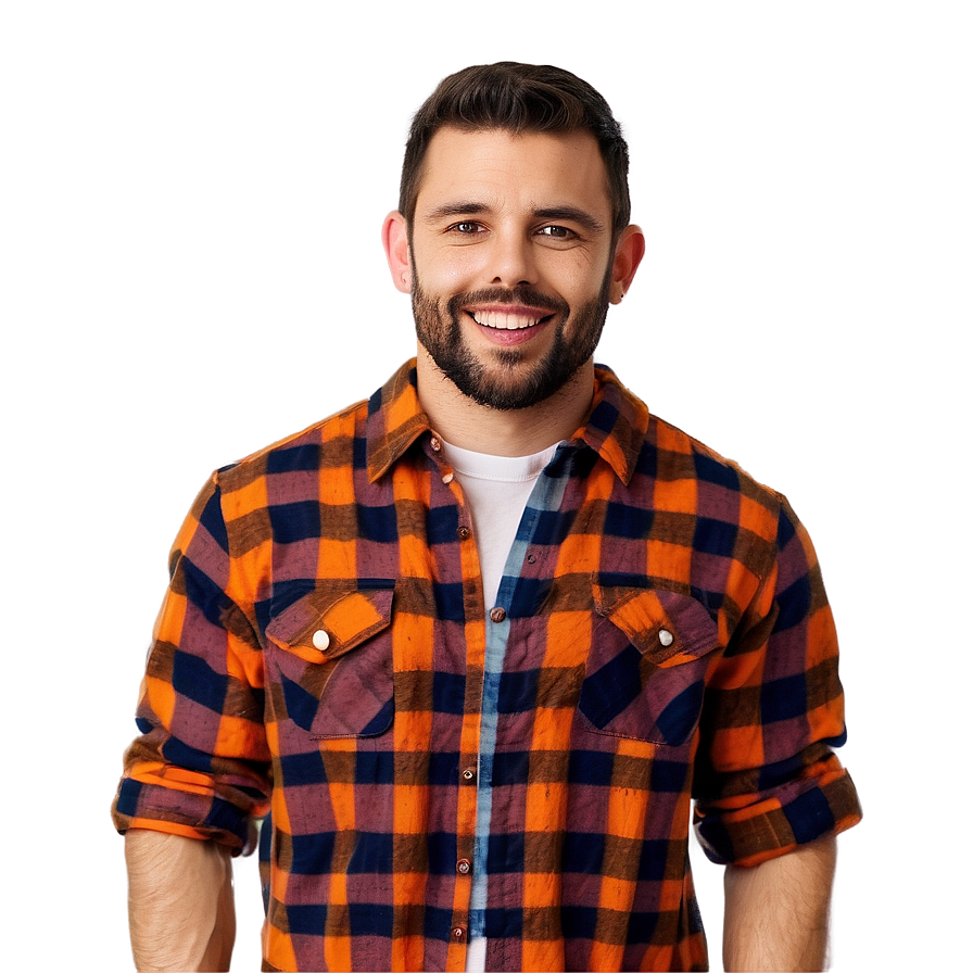 Vintage Flannel Style Png Egi PNG image