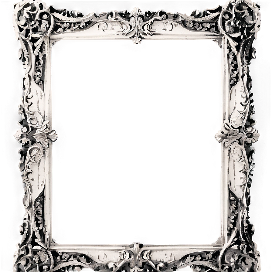 Vintage Frame Png Ijo PNG image