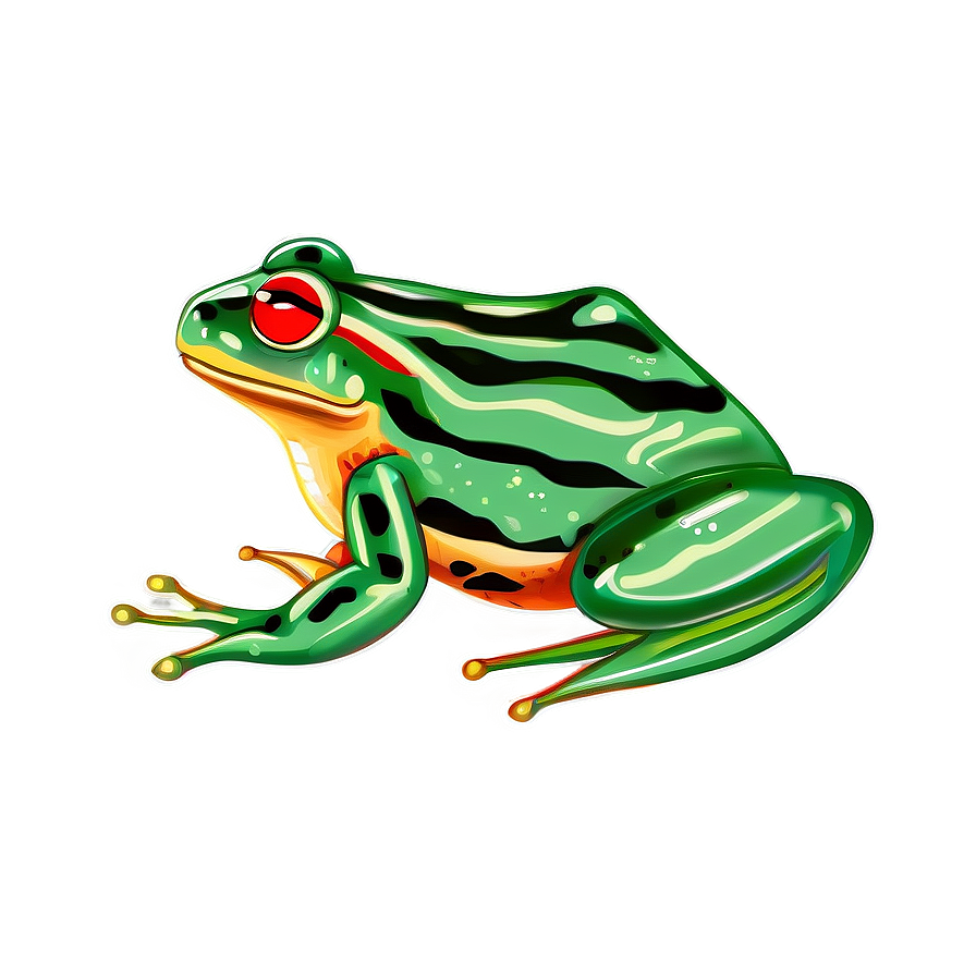 Vintage Frog Drawing Png Gfk73 PNG image