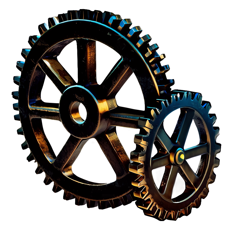 Vintage Gears Png 70 PNG image