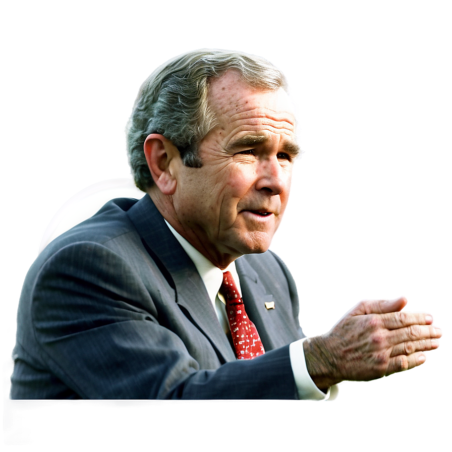 Vintage George Bush Png Mpe PNG image