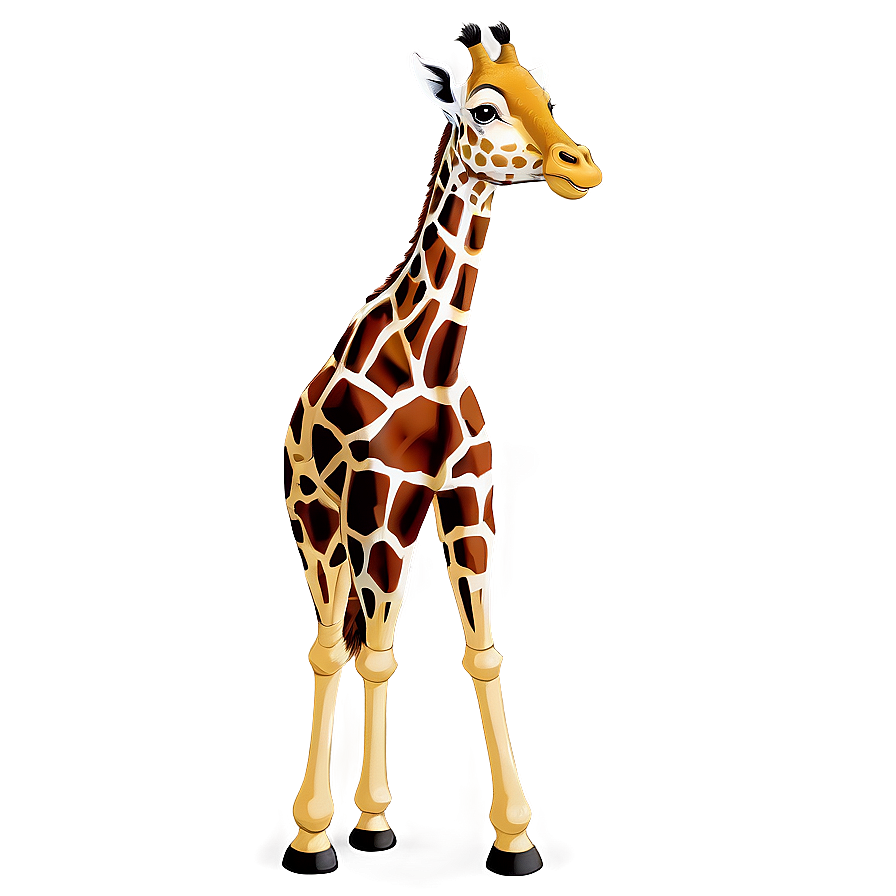 Vintage Giraffe Drawing Png Jsq PNG image