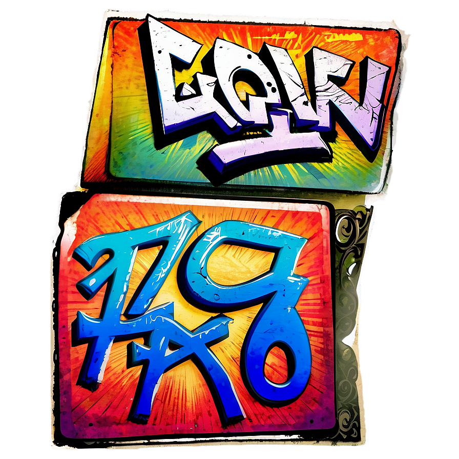 Vintage Graffiti Png 05032024 PNG image