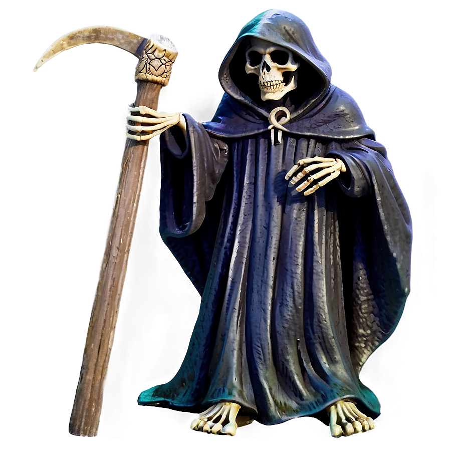 Vintage Grim Reaper Png Him77 PNG image
