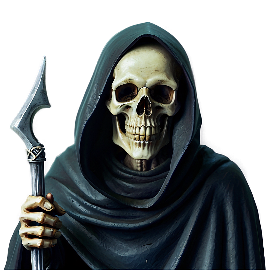Vintage Grim Reaper Png Xeh PNG image