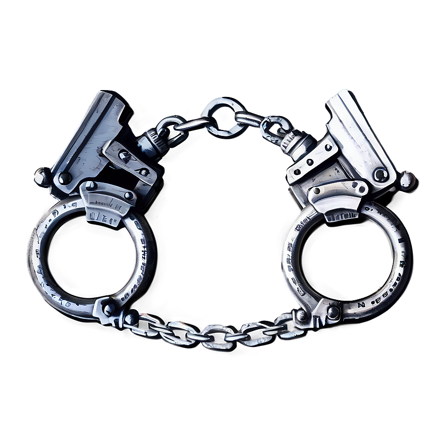 Vintage Handcuffs Drawing Png Rvj92 PNG image