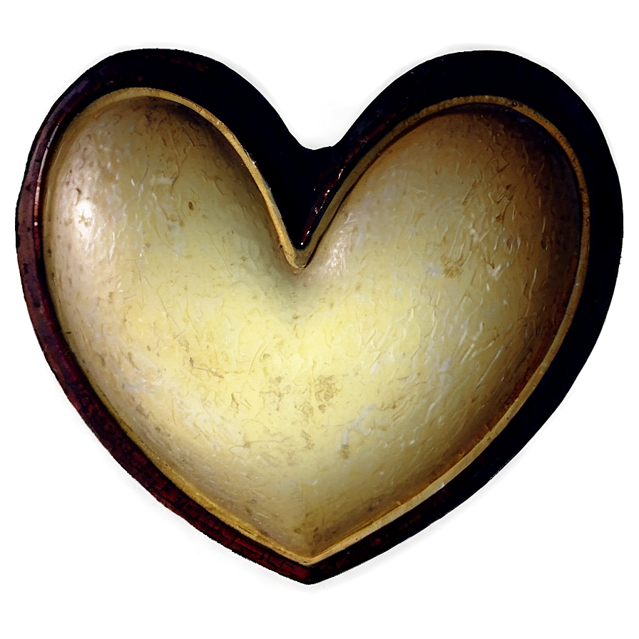 Vintage Heart Drawing Png 06202024 PNG image