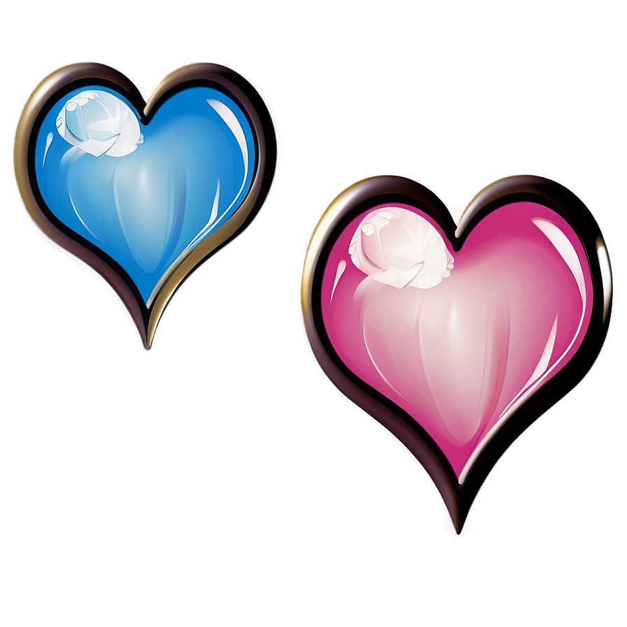 Vintage Heart Vector Png Qan31 PNG image