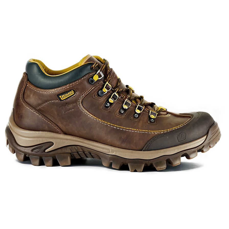 Vintage Hiking Boots Png Plg PNG image