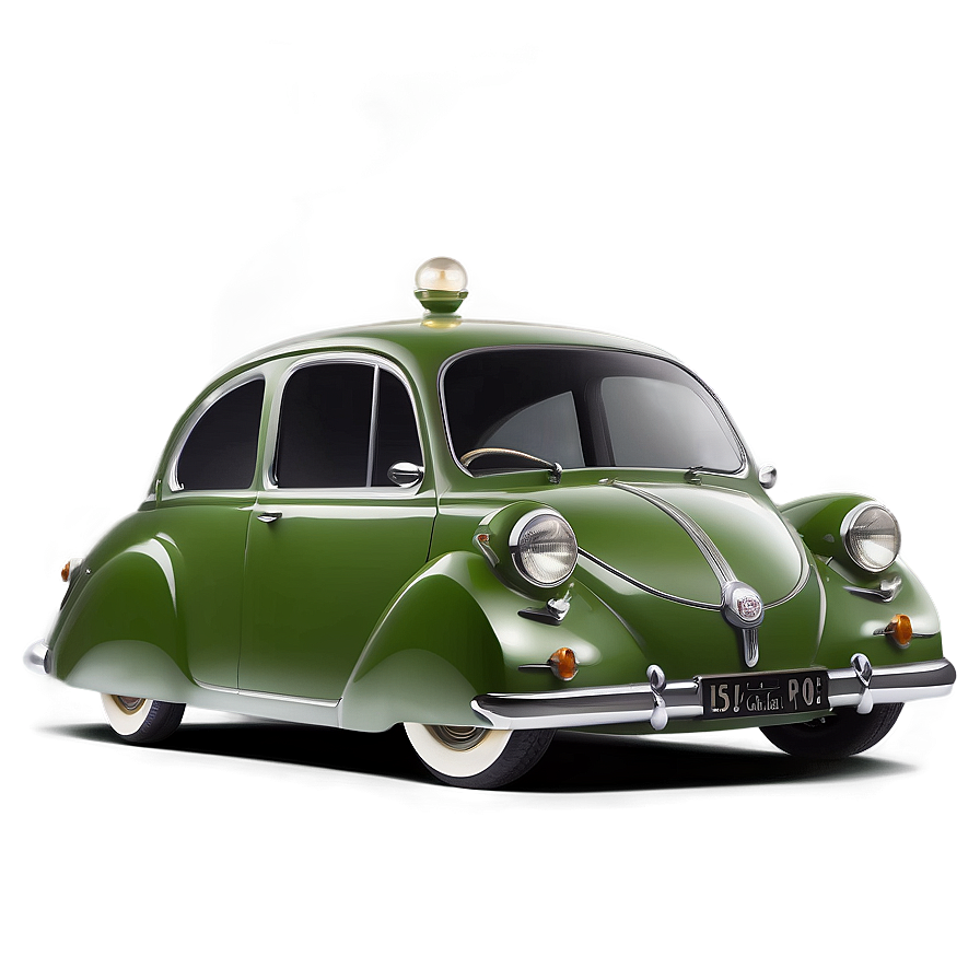 Vintage Inspired Electric Car Png Lsj76 PNG image