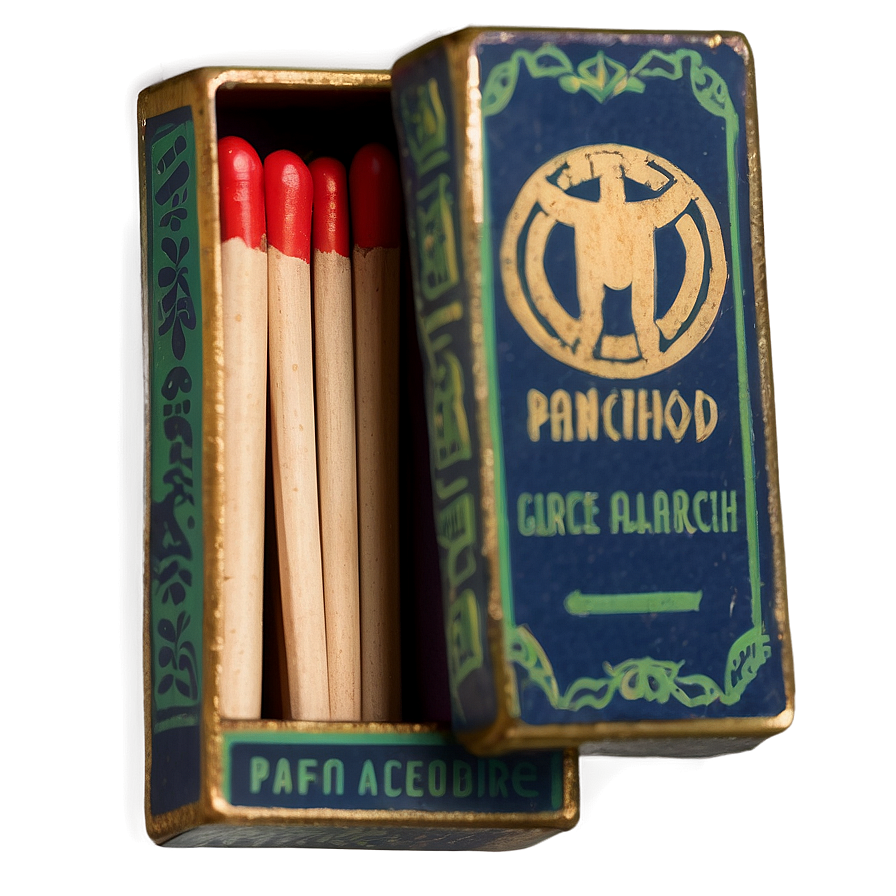 Vintage-inspired Matchbox Png Oqe PNG image