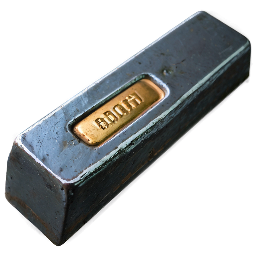 Vintage Iron Ingot Picture Png Tvg PNG image