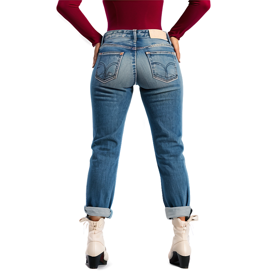 Vintage Jean Style Png 35 PNG image