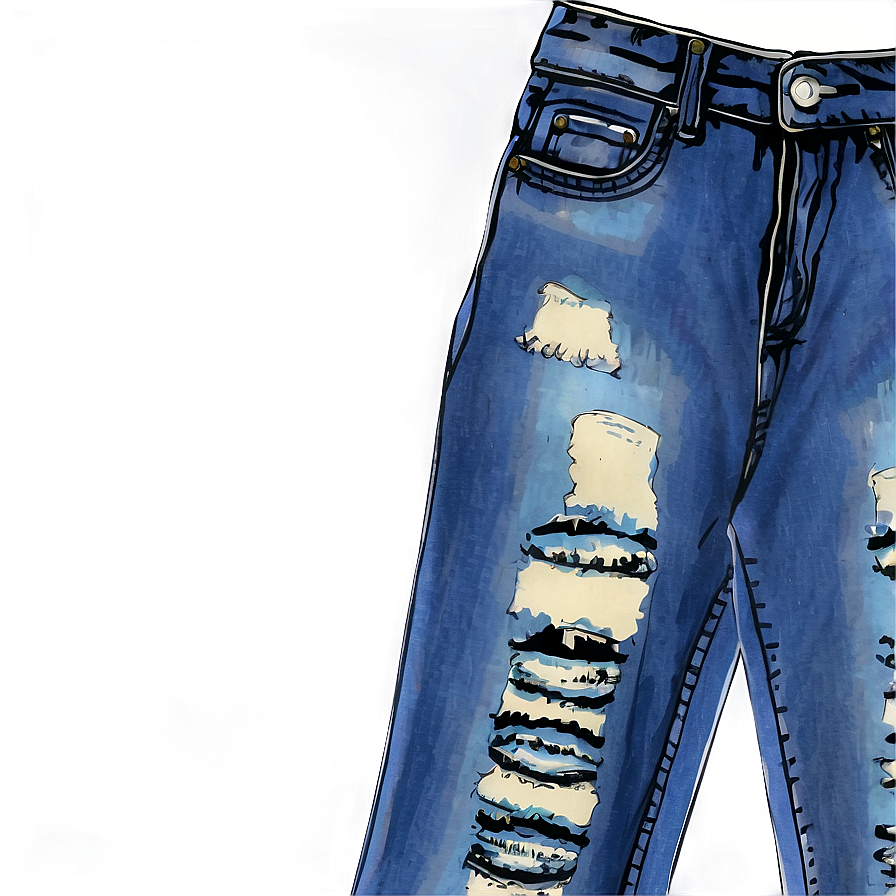 Vintage Jeans Png Cju39 PNG image