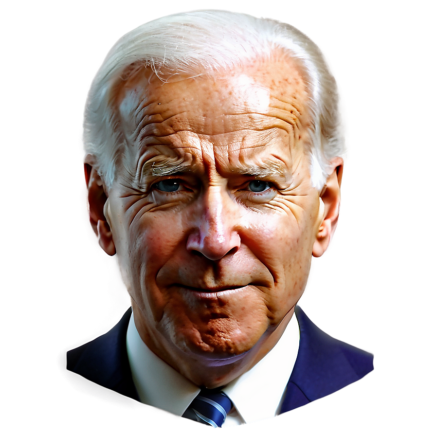 Vintage Joe Biden Face Png 06212024 PNG image