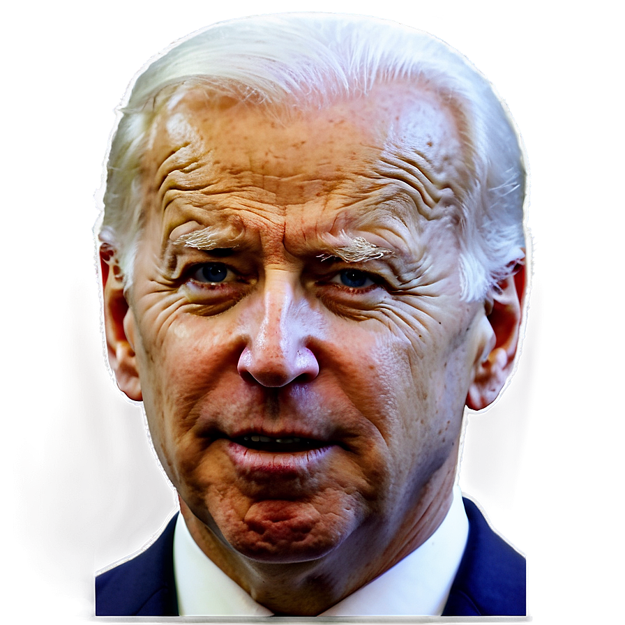 Vintage Joe Biden Face Png Gor63 PNG image