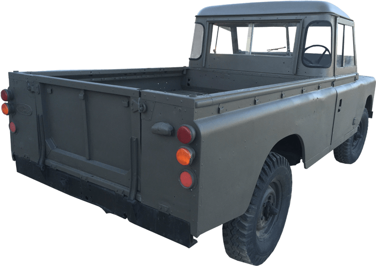 Vintage Land Rover Pickup PNG image