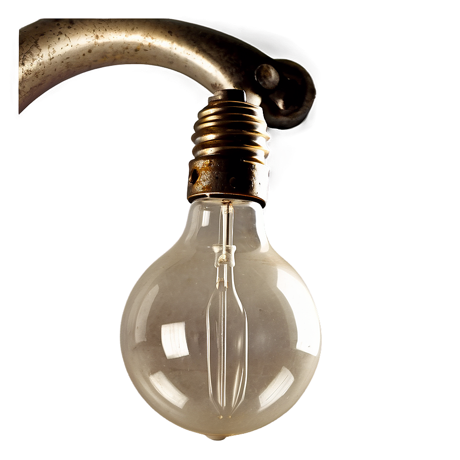 Vintage Light Bulb Png 05042024 PNG image