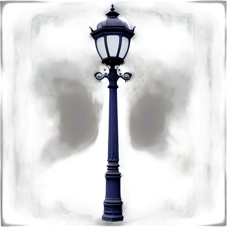 Vintage Light Pole Png 06212024 PNG image