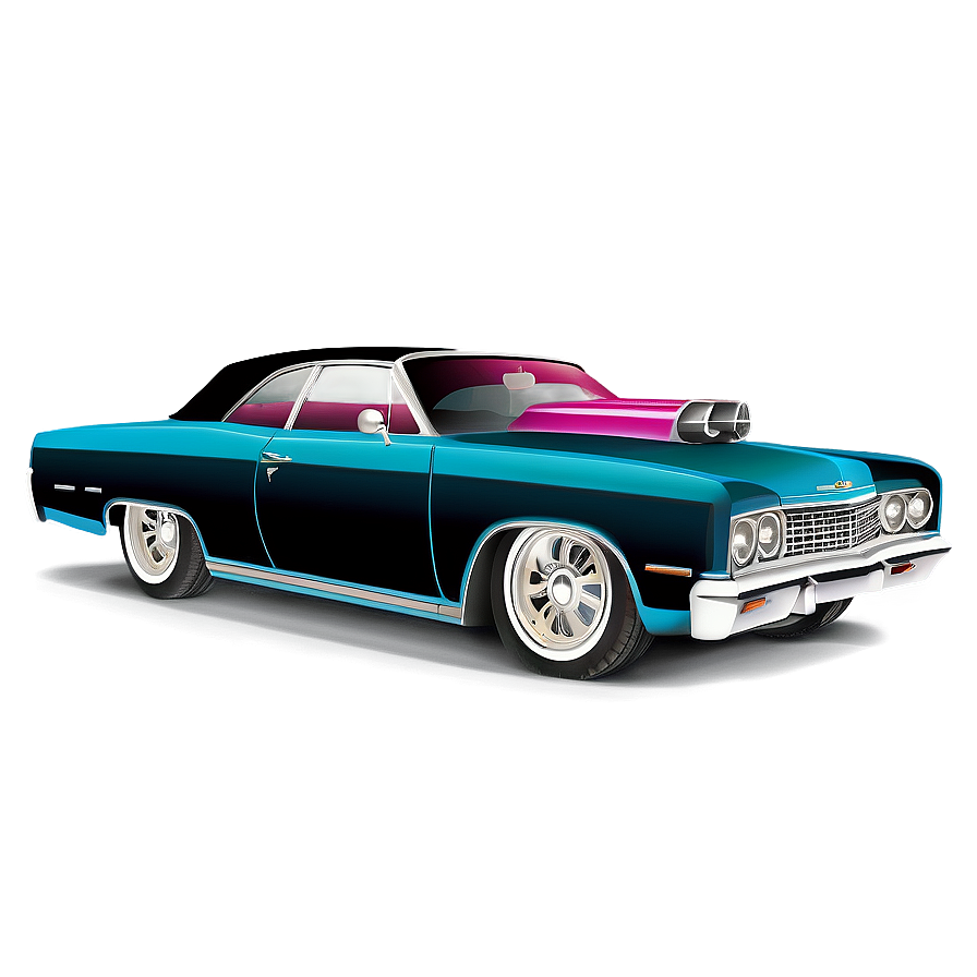 Vintage Lowrider Graphic Png 06112024 PNG image