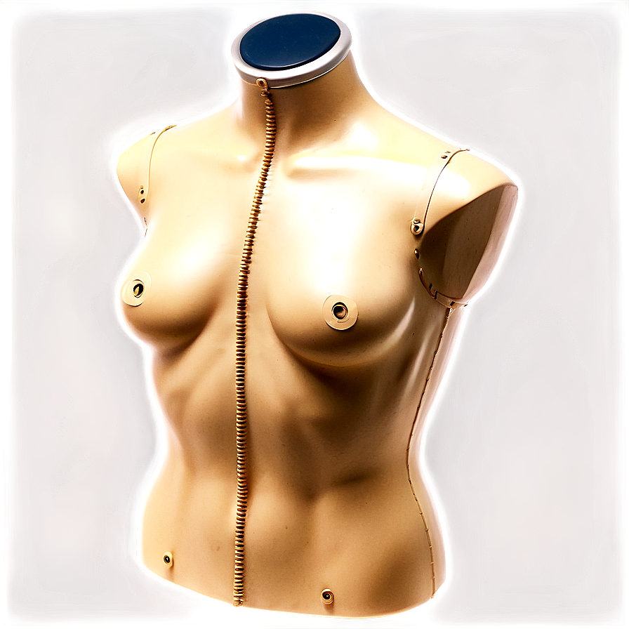 Vintage Mannequin Torso Png Mny PNG image