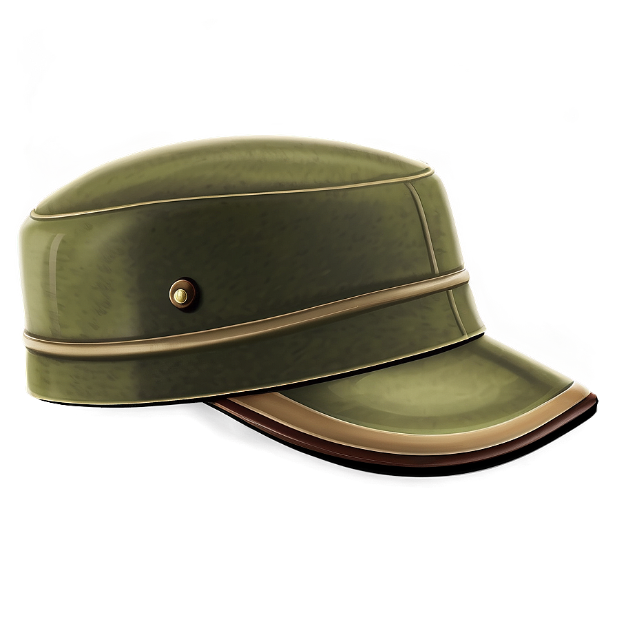 Vintage Military Hat Png Mxr66 PNG image