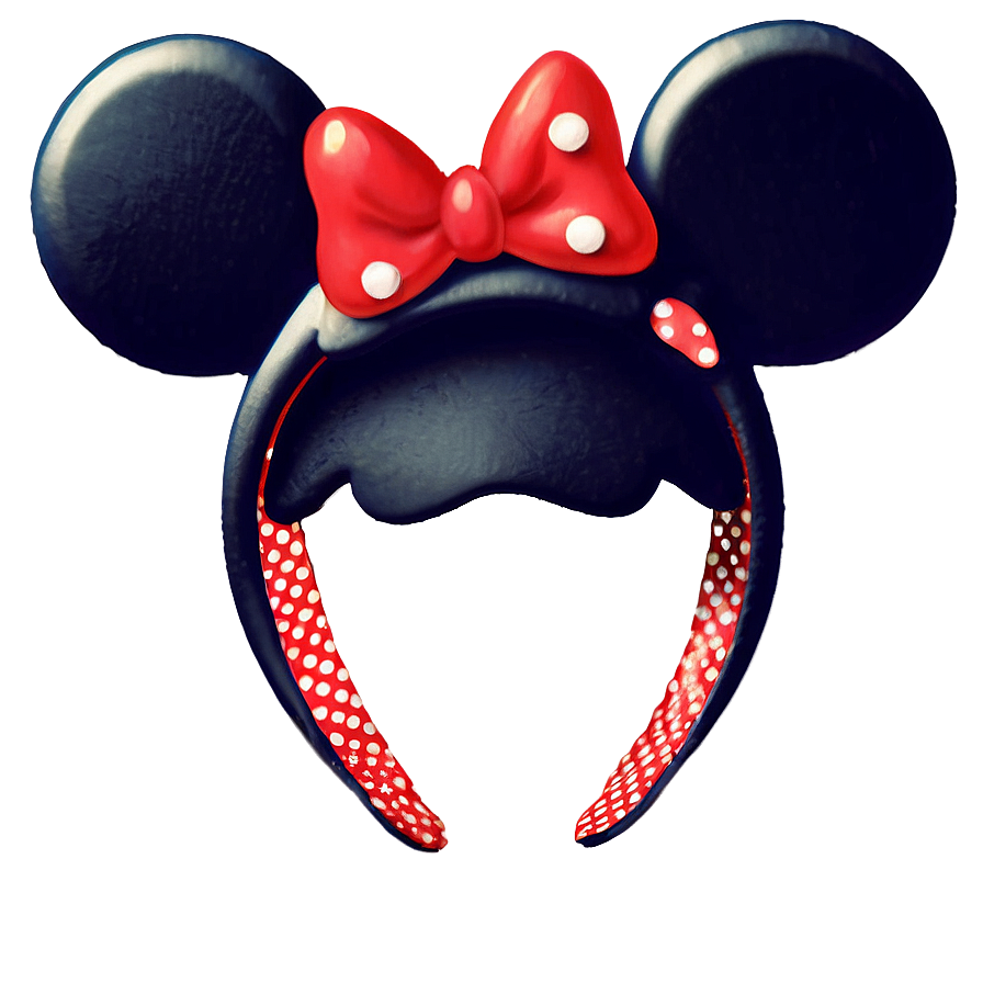 Vintage Minnie Mouse Ears Png 17 PNG image