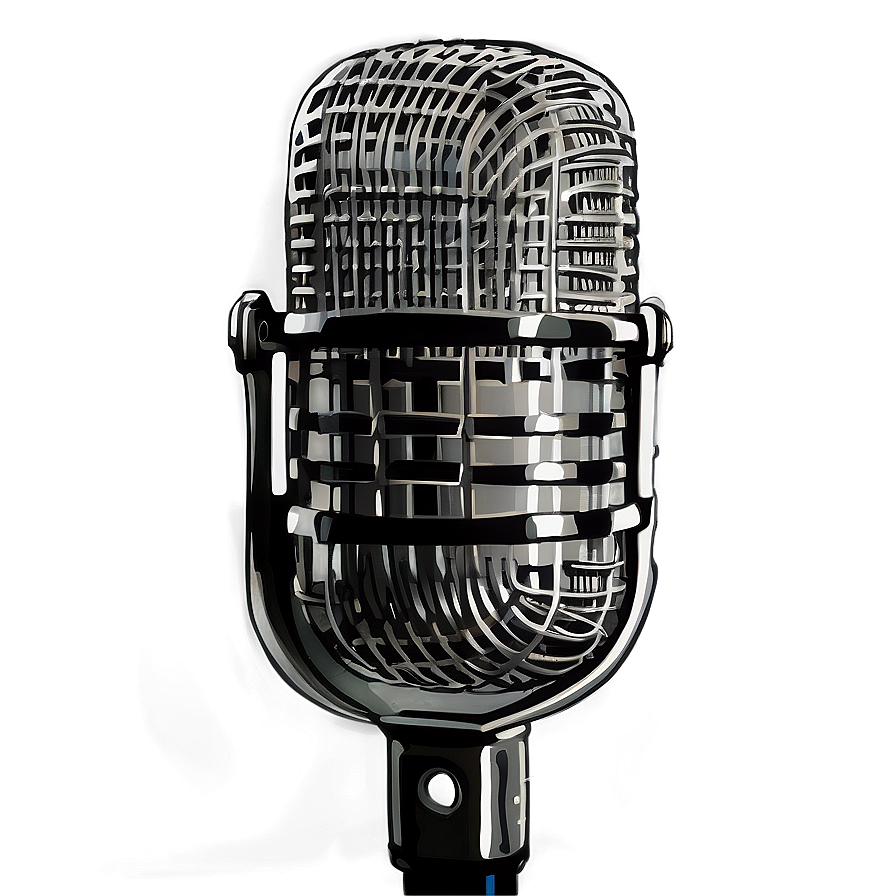 Vintage Mono Microphone Png Xoh PNG image