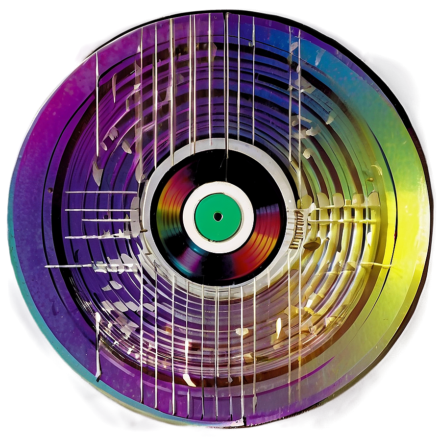 Vintage Music Cd Png Yiy PNG image