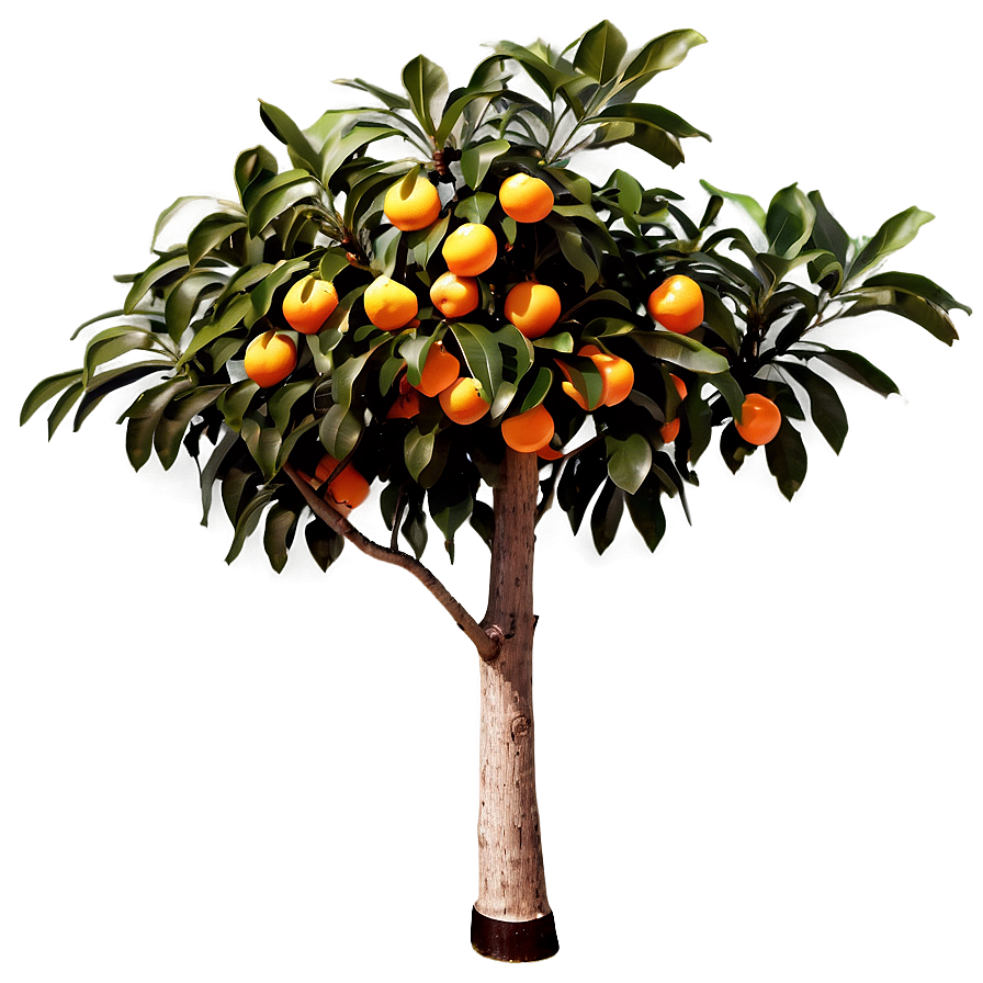 Vintage Orange Tree Png 84 PNG image