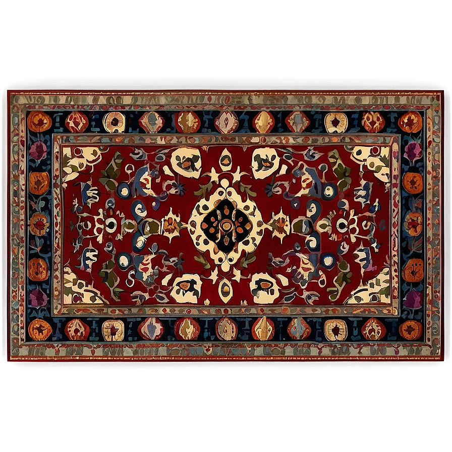 Vintage Oriental Carpet Texture Png Scp PNG image