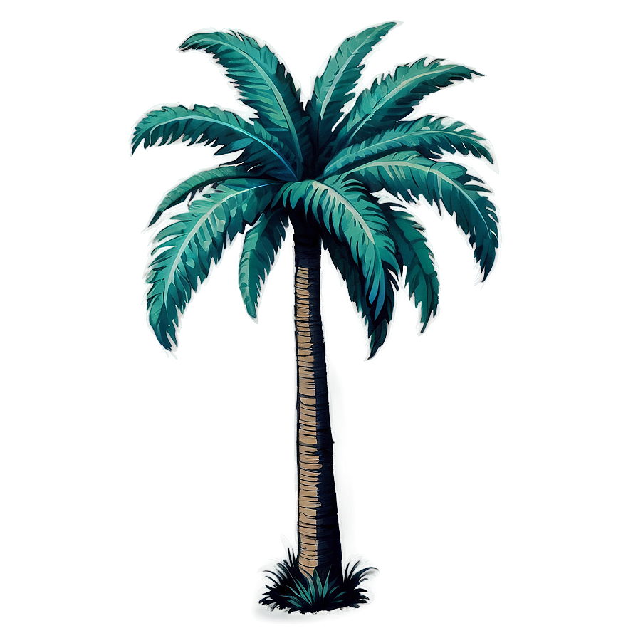 Vintage Palm Tree Png Kat56 PNG image