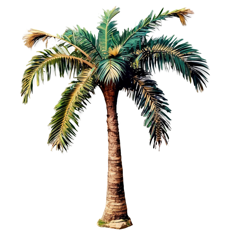 Vintage Palm Tree Png Kof PNG image
