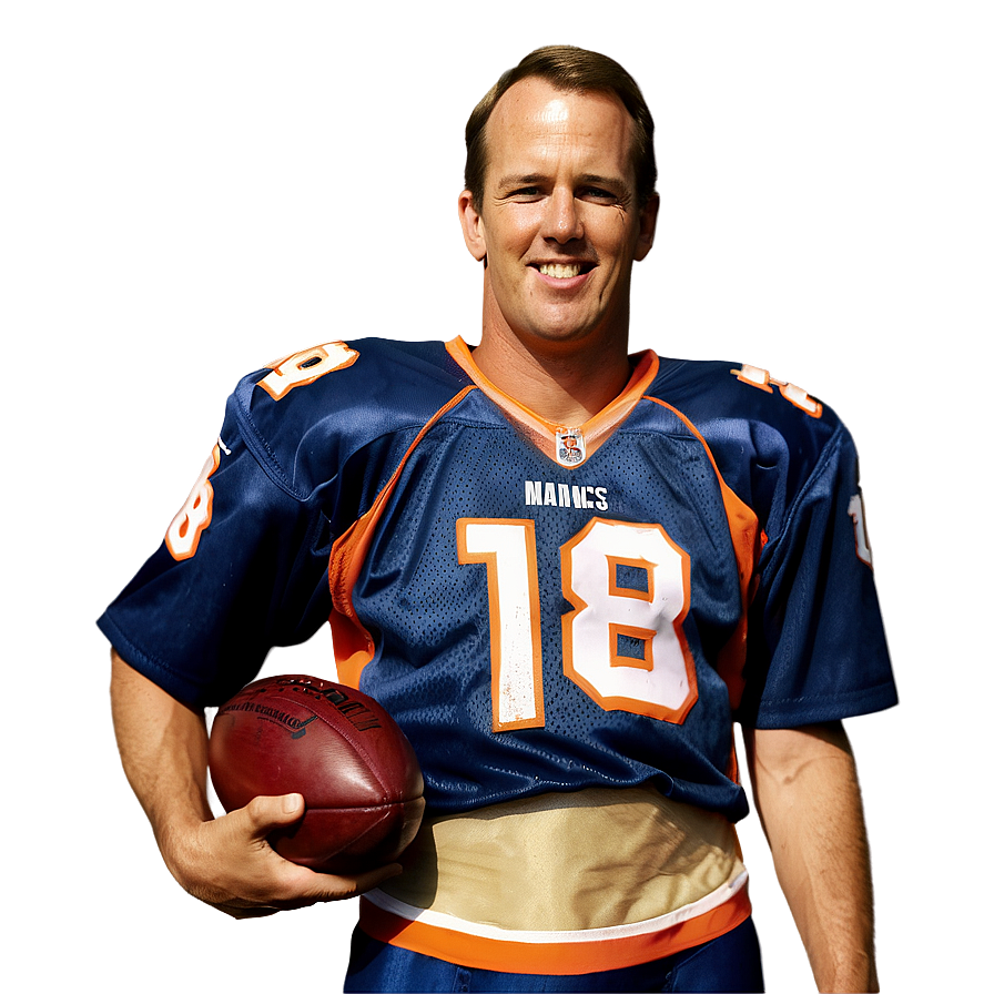 Vintage Peyton Manning Png 06252024 PNG image