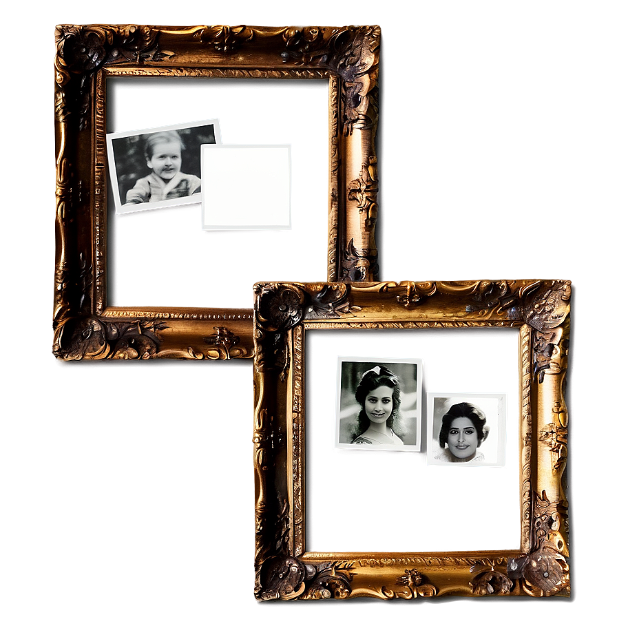 Vintage Photo Frame Png Ikf PNG image