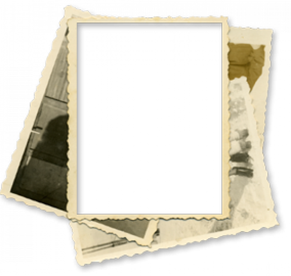 Vintage Photo Frame Texture PNG image