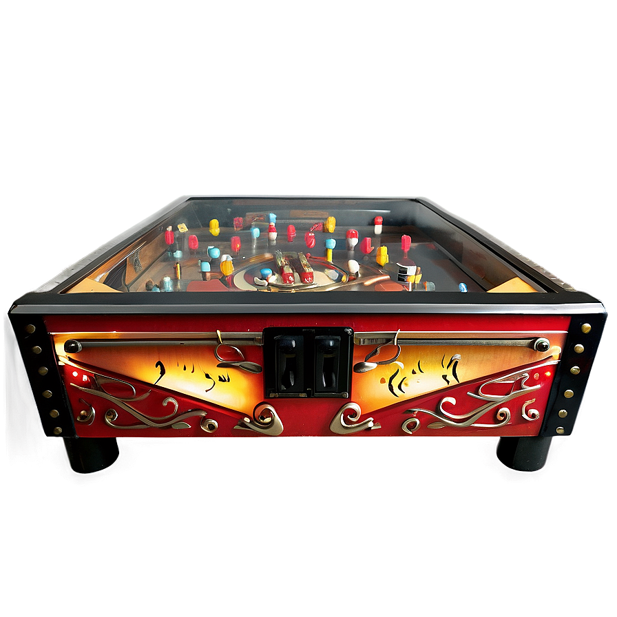 Vintage Pinball Game Png 80 PNG image