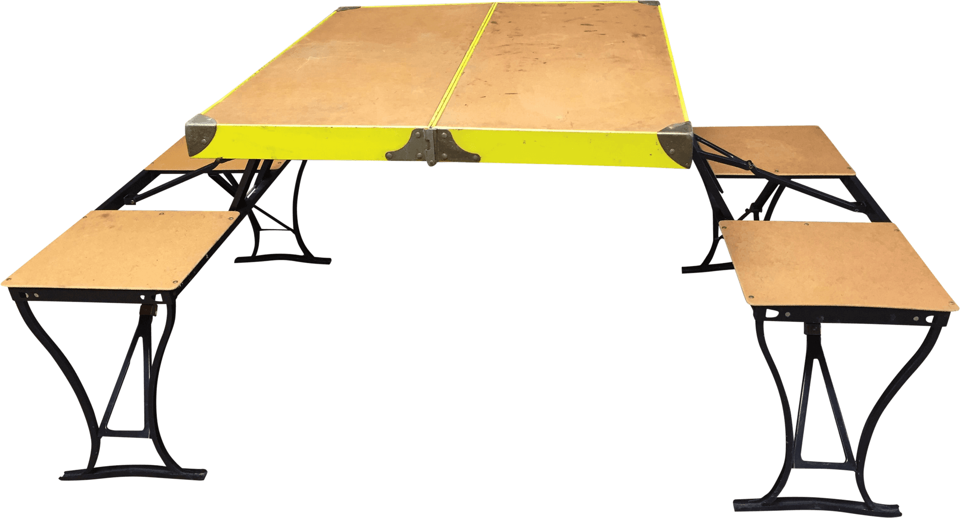 Vintage Ping Pong Table PNG image