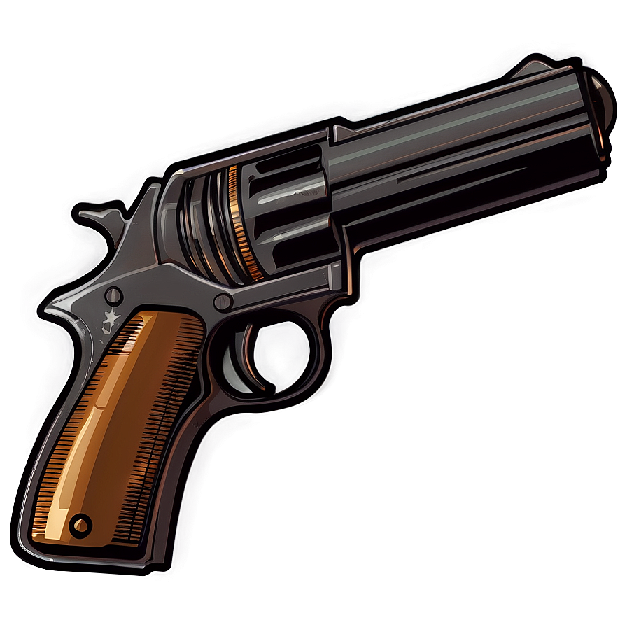 Vintage Pistol Drawing Png Yep28 PNG image